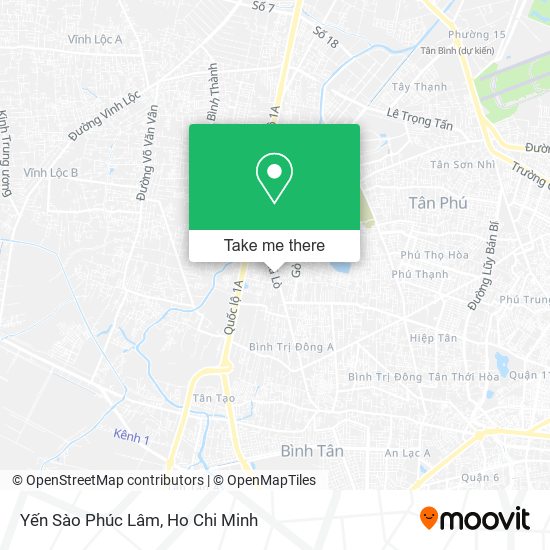 Yến Sào Phúc Lâm map