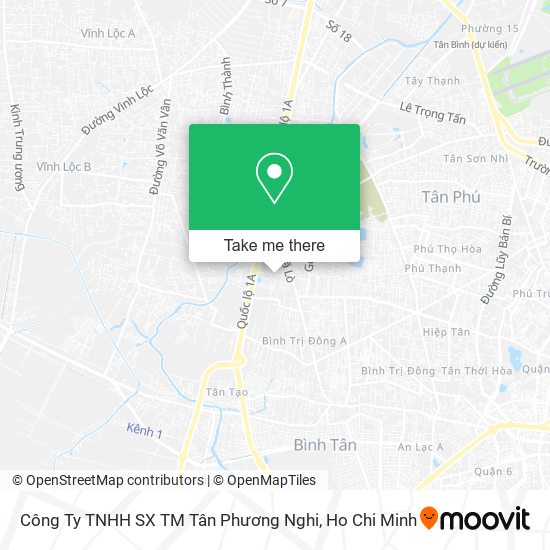 Công Ty TNHH SX TM Tân Phương Nghi map