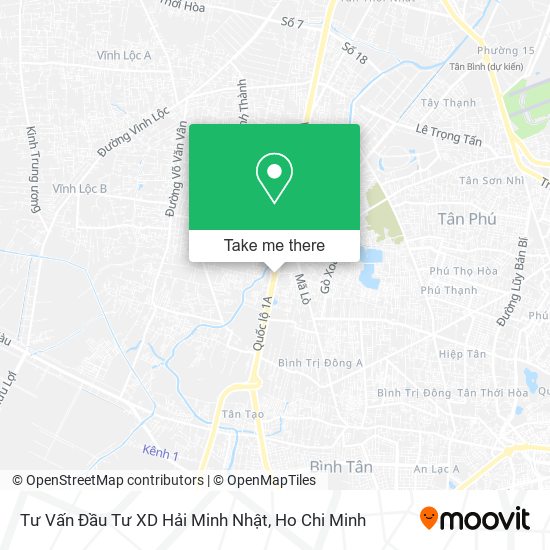 Tư Vấn Đầu Tư XD Hải Minh Nhật map