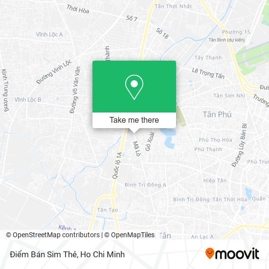 Điểm Bán Sim Thẻ map