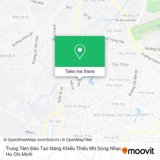 Trung Tâm Đào Tạo Năng Khiếu Thiếu Nhi Sóng Nhạc map