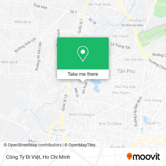 Công Ty Đi Việt map