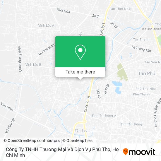 Công Ty TNHH Thương Mại Và Dịch Vụ Phú Thọ map