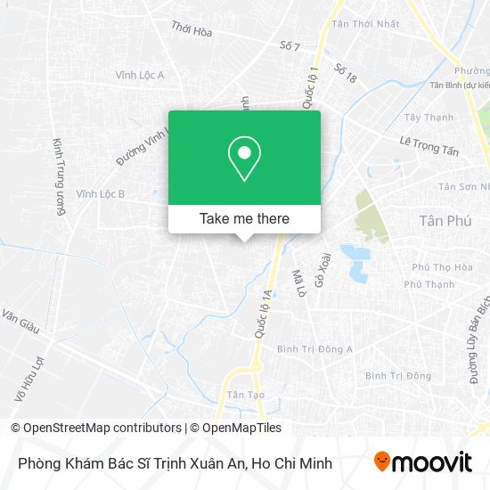 Phòng Khám Bác Sĩ Trịnh Xuân An map