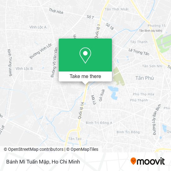 Bánh Mì Tuấn Mập map