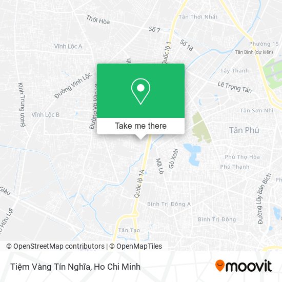 Tiệm Vàng Tín Nghĩa map