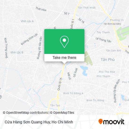 Cửa Hàng Sơn Quang Huy map