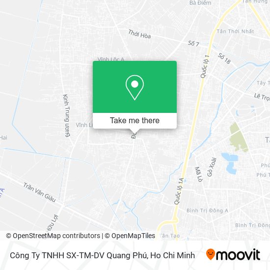 Công Ty TNHH SX-TM-DV Quang Phú map