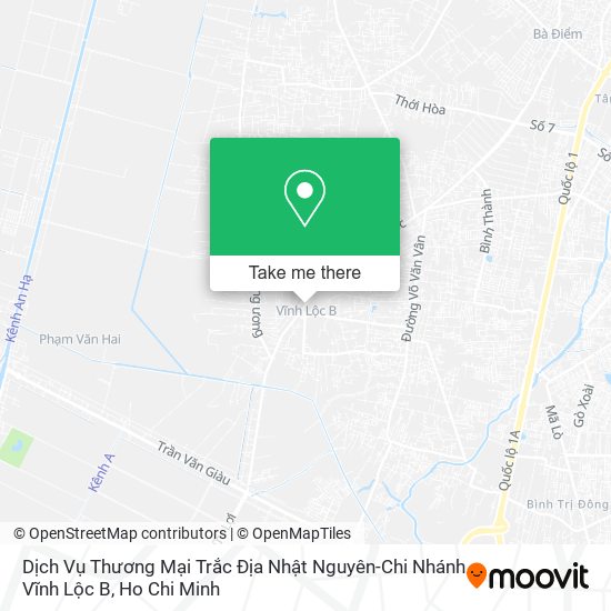 Dịch Vụ Thương Mại Trắc Địa Nhật Nguyên-Chi Nhánh Vĩnh Lộc B map