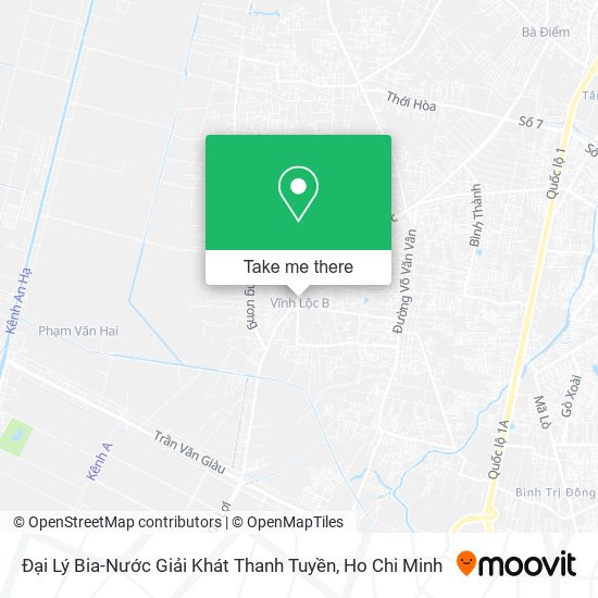 Đại Lý Bia-Nước Giải Khát Thanh Tuyền map