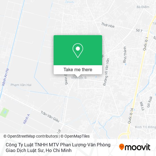 Công Ty Luật TNHH MTV Phan Lượng-Văn Phòng Giao Dịch Luật Sư map