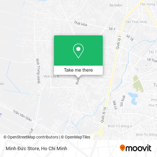 Minh Đức Store map