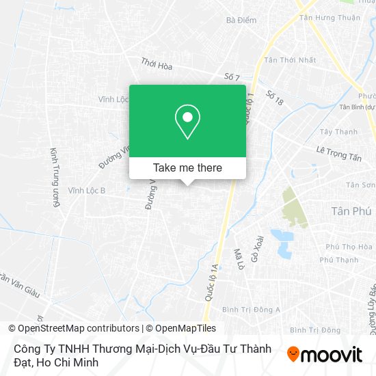 Công Ty TNHH Thương Mại-Dịch Vụ-Đầu Tư Thành Đạt map