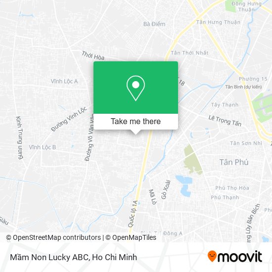 Mầm Non Lucky ABC map