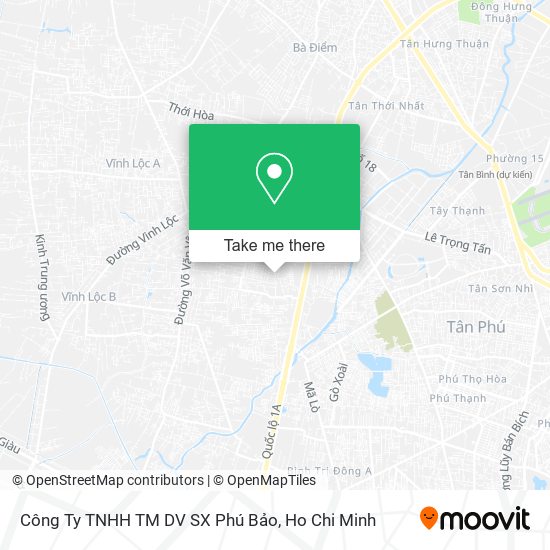 Công Ty TNHH TM DV SX Phú Bảo map