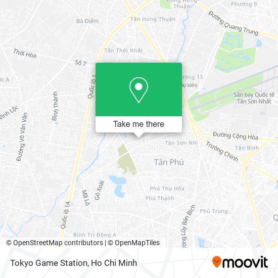 Tokyo Game Station map