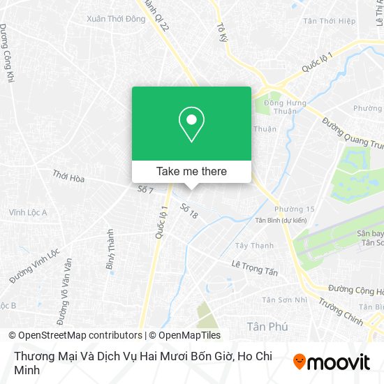 Thương Mại Và Dịch Vụ Hai Mươi Bốn Giờ map