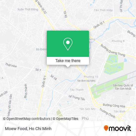 Moew Food map