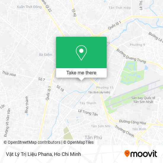 Vật Lý Trị Liệu Phana map