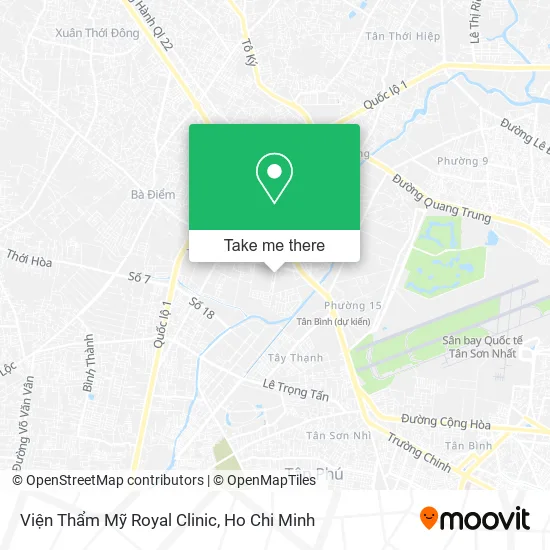Viện Thẩm Mỹ Royal Clinic map