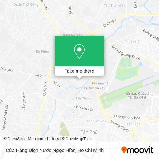 Cửa Hàng Điện Nước Ngọc Hiền map