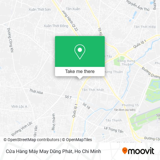 Cửa Hàng Máy May Dũng Phát map