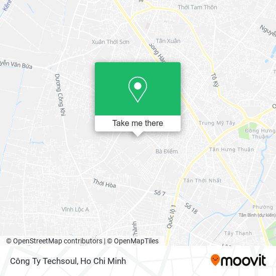 Công Ty Techsoul map