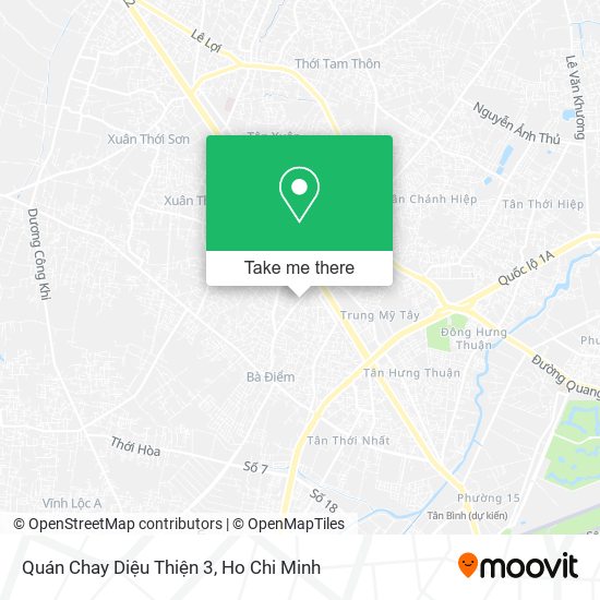 Quán Chay Diệu Thiện 3 map