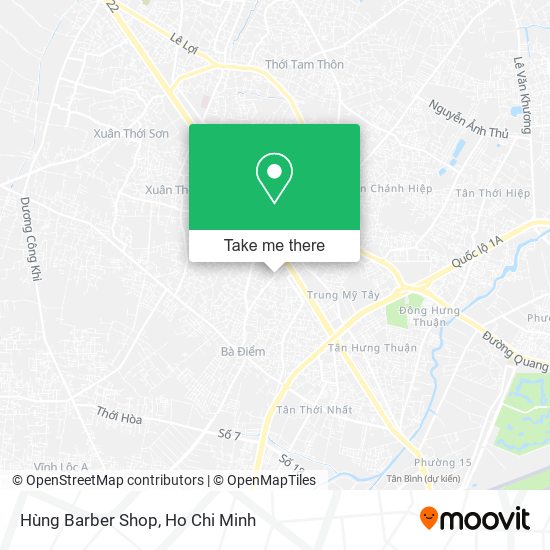 Hùng Barber Shop map