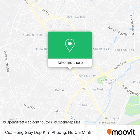 Cua Hang Giay Dep Kim Phuong map