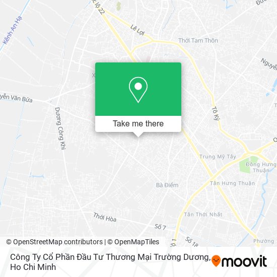 Công Ty Cổ Phần Đầu Tư Thương Mại Trường Dương map