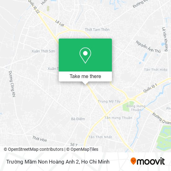 Trường Mầm Non Hoàng Anh 2 map