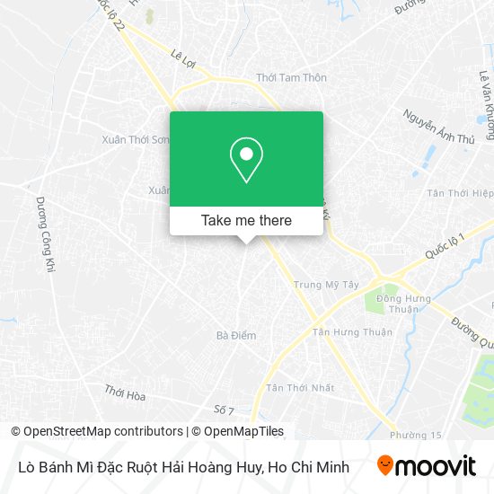 Lò Bánh Mì Đặc Ruột Hải Hoàng Huy map