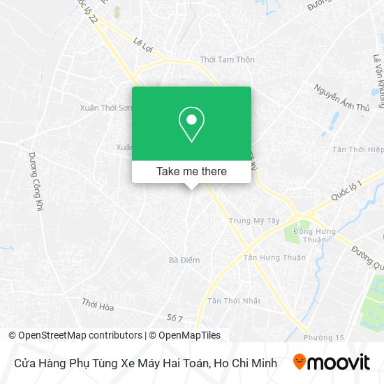 Cửa Hàng Phụ Tùng Xe Máy Hai Toán map