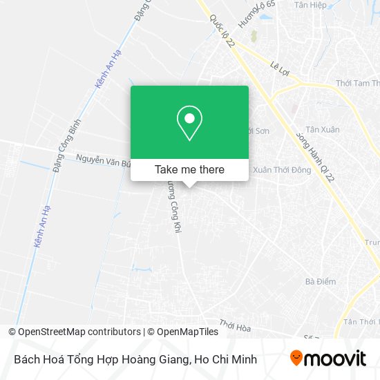 Bách Hoá Tổng Hợp Hoàng Giang map