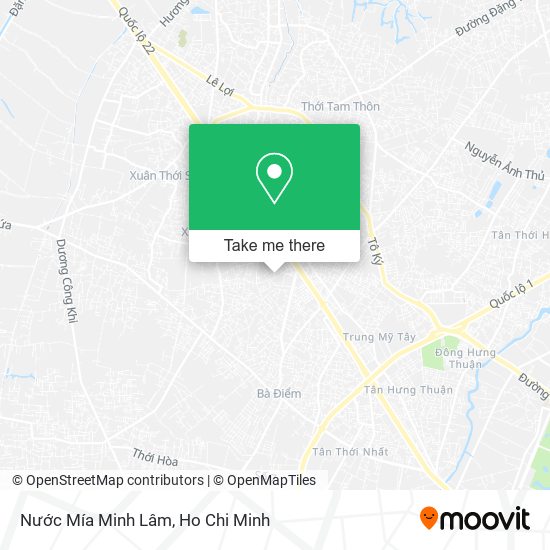 Nước Mía Minh Lâm map
