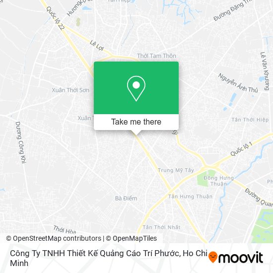 Công Ty TNHH Thiết Kế Quảng Cáo Trí Phước map