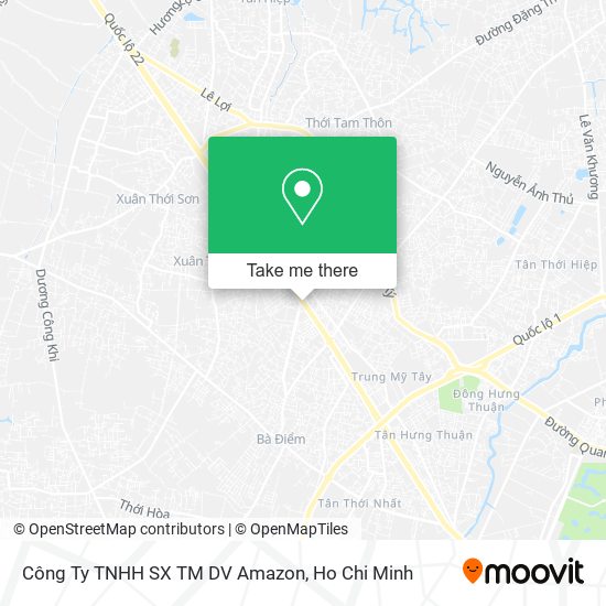 Công Ty TNHH SX TM DV Amazon map