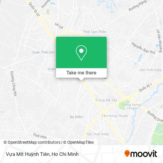 Vựa Mít Huỳnh Tiên map