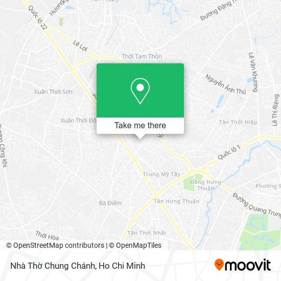 Nhà Thờ Chung Chánh map