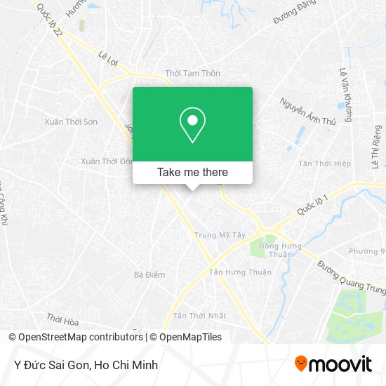 Y Đức Sai Gon map
