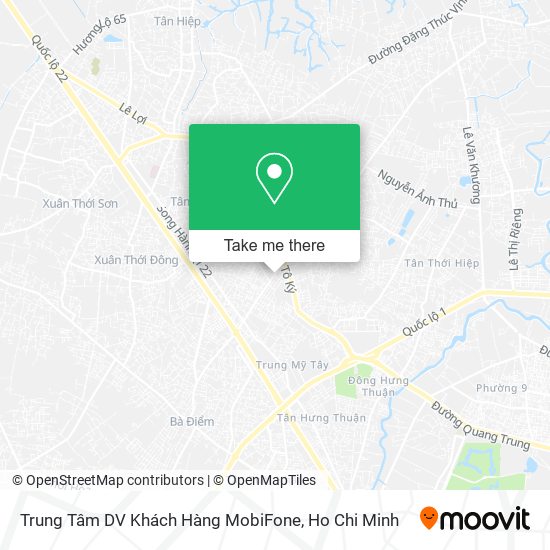 Trung Tâm DV Khách Hàng MobiFone map