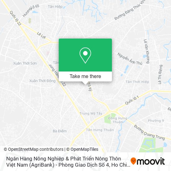 Ngân Hàng Nông Nghiệp & Phát Triển Nông Thôn Việt Nam (AgriBank) - Phòng Giao Dịch Số 4 map