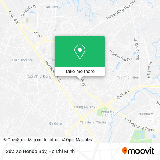 Sửa Xe Honda Bảy map