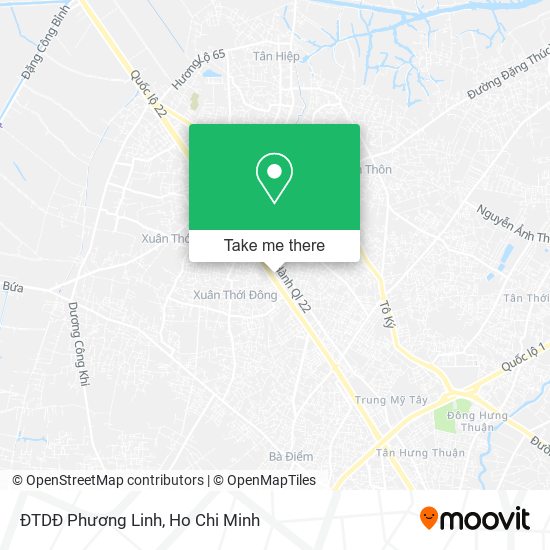 ĐTDĐ Phương Linh map