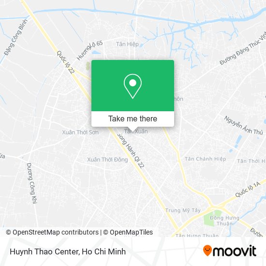 Huynh Thao Center map