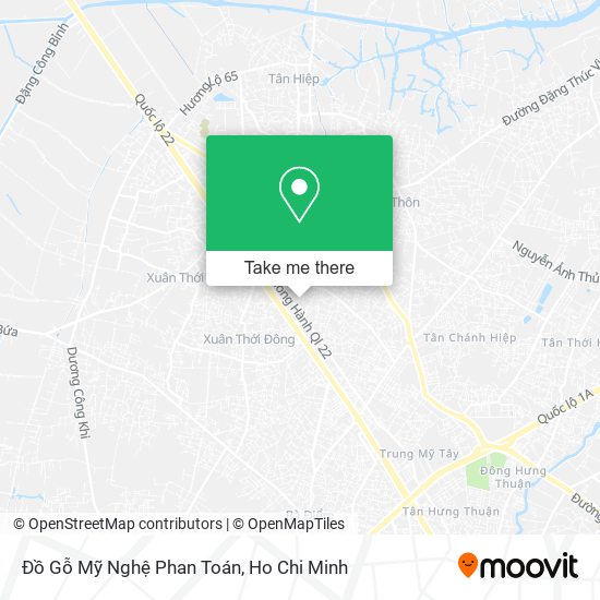 Đồ Gỗ Mỹ Nghệ Phan Toán map