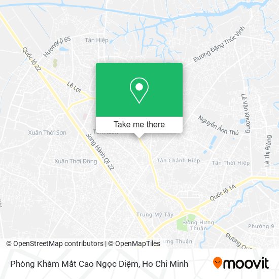 Phòng Khám Mắt Cao Ngọc Diệm map
