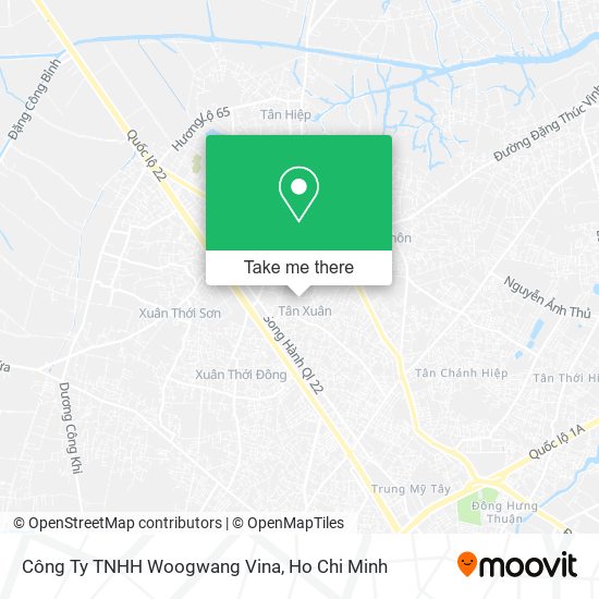 Công Ty TNHH Woogwang Vina map