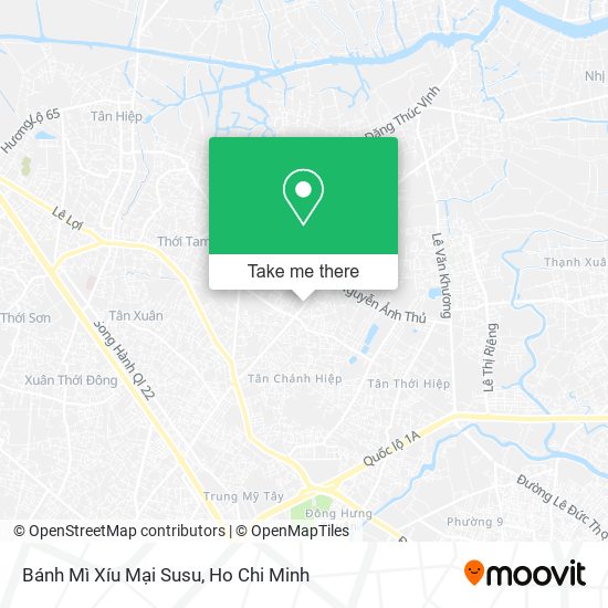 Bánh Mì Xíu Mại Susu map